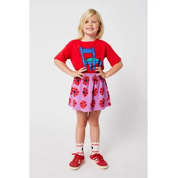 Dámské oblečení Dětská sukně Bobo Choses Kaleidoscope 225AC101 fialová 40X, vel. 111/122