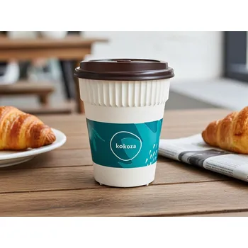 Jednorázové nádobí Udržitelný kelímek KOKOZA 0,2l