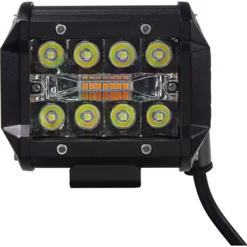 Pracovní světlo LED světlo hranaté bílé/oranžové, 45W, ECE R10