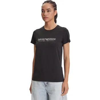 Emporio Armani EW000408 AF10881 Dámské tričko černé S