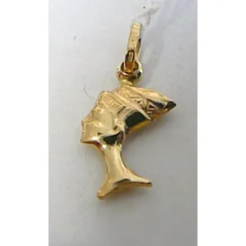 Přívěsek Klenoty Budín Zlatá kleopatra - přívěsek - hlava kleopatry 585/0,29gr H323 (Klenoty Budín Zlatá kleopatra - přívěsek - hlava kleopatry 585/0,29gr H323)