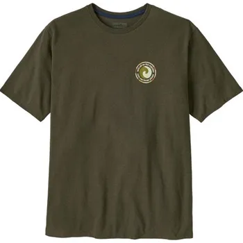 Pánské tričko Pánské tričko Patagonia UNITY FITZ RESPONSIBILI-TEE - tmavě zelená XL