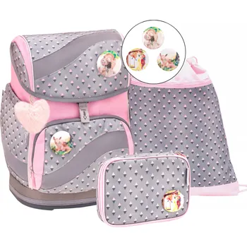 Školní batoh Belmil Smarty Favourite Pet 2 – set s penálem a sáčkem