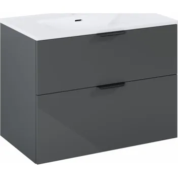Koupelnový nábytek SKŘÍŇKA S UMYVADLEM EKOLINE 80 ANTRACIT