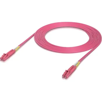 Síťový kabel Ubiquiti UACC-OFC-M2-LULU-3M-50 - optický patch cord LCupc/LCupc, Duplex, Multimode 50/125, 3m (50ks)