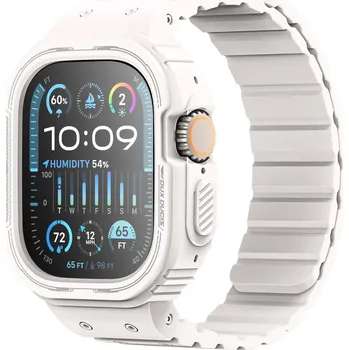 Příslušenství k chytrým hodinkám DuxDucis Řemínek s krytem na Apple Watch 49mm - DuxDucis, AO Starlight