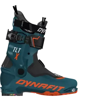 Skialpinistické vybavení Dynafit TLT X Extra Wide pánské skialpové boty Petrol/Orange 27 cm mondo / 42 EU