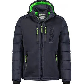 GEOGRAPHICAL NORWAY bunda pánská BEACHWOOD MEN zimní, na lyže, snowboard XXL tmavě modrá