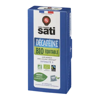 Sati Decaffein Bio Nespresso 10 ks