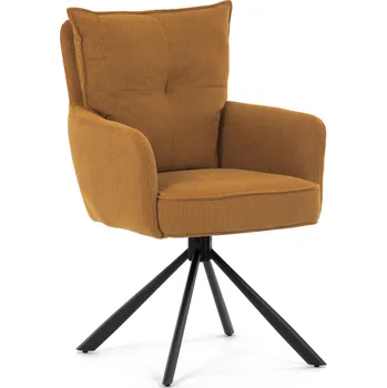 Jídelní židle Jídelní otočná židle žlutá HC-X1128 YEL2