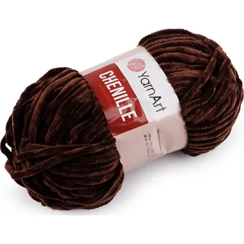 Příze Pletací žinylková příze Chenille 100 g