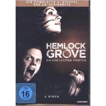 DVD film Hemlock Grove. Staffel.3, 3 DVD – Bill Skarsg?rd,Landon Liboiron,Famke Janssen,Dougray Scott,Freya Tingley,Penelope Mitchell (DE)