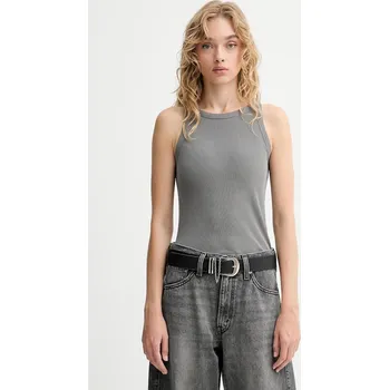 Bavlněný top Levi's A3381 šedá 09X, vel. XL