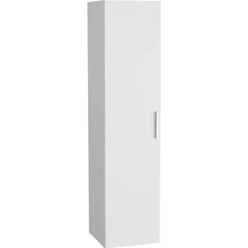 Koupelnový nábytek Nízká skříňka EASY PLUS 35x35x145 cm, 1 dvířka, bílá
