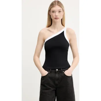 Top Abercrombie & Fitch černá barva, KI139-5396 KI139.5396.910 99X, vel. M