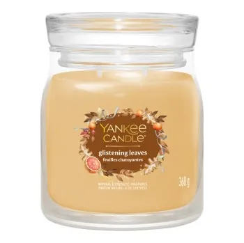 Svíčka Yankee Candle vonná svíčka Signature Glistening Leaves 368 g