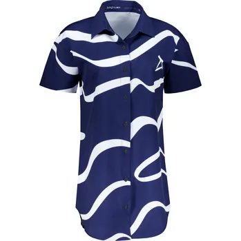 Dámská košile Dámská košile premium ALTISPORT VOJ/ALW088KOS01 TMAVĚ MODRÁ M