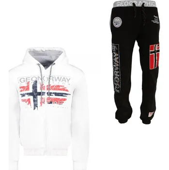 GEOGRAPHICAL NORWAY souprava pánská GRUSTY / MYER MEN L bílá