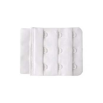 Podprsenka Praktický prodlužovací pásek GORTEKS Bra extender 3-hook WHITE unisize