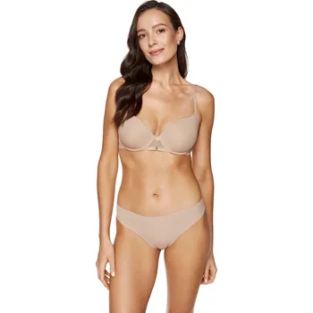 Podprsenka Dámská podprsenka GORTEKS Carolina padded bra with seamless cups BEIGE 75B