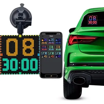 Osvětlení interiéru vozidel Inteligentní LED displej na zadní okno auta 32×32 RGB s ovládáním přes aplikaci