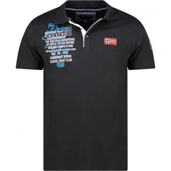 Pánské tričko GEOGRAPHICAL NORWAY polokošile pánská KANCRE MEN S černá