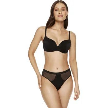 Podprsenka Dámská podprsenka GORTEKS Andrea classic padded bra black BLACK 85E