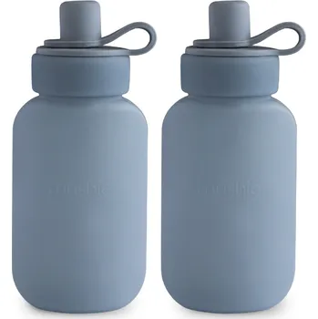 Svačinový box Mushie Znovuplnitelné silikonové kapsičky na pyré 2ks Tradewinds