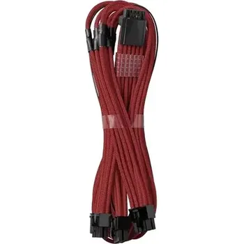Kabel do PC CableMod PRO ModMesh RT-Series Kabel 8-pin PCIE Trojtý pro ASUS Seasonic 60cm tmavě červená (CM-PRTS-16P3-N60KBR-5PC-R)
