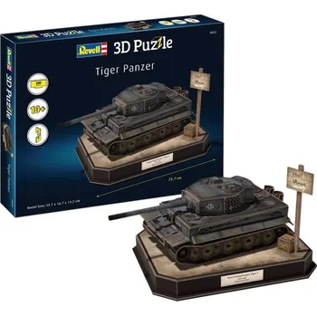 3D puzzle 3D Puzzle REVELL 00252 - Tiger I