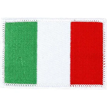 Nášivka Nášivka textilní Fostex vlajka Itálie 5,7x9 cm - barevná