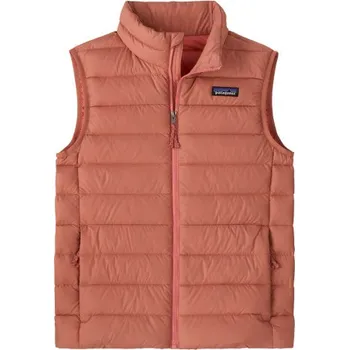Chlapecká vesta Dětská vesta Patagonia DOWN SWEATER VEST - světle růžová 152