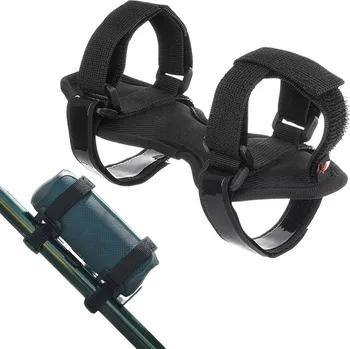 Univerzální držák na kolo a motocykl na suchý zip pro reproduktor nebo láhev
