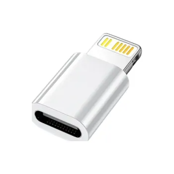 Datový kabel USB-C na Lightning adaptér Rychlé nabíjení iPhone Převodník USB-C kabelu na Lightning konektor Kompatibilní s iOS zařízeními