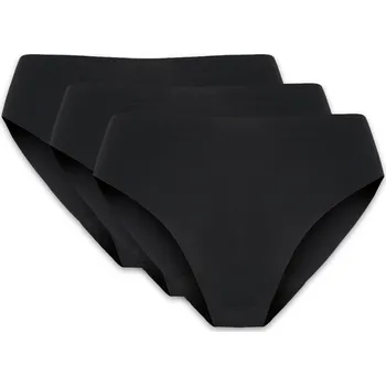 Kalhotky Dámské kalhotky GORTEKS Blanca seamless panties 3-pack BLACK 40