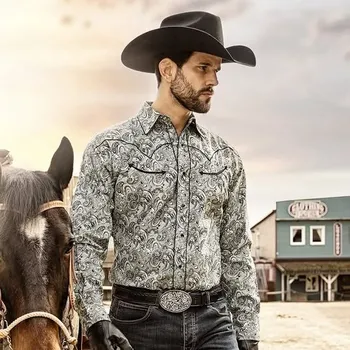 Pánská westernová košile ACE XXXL
