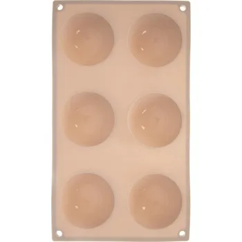Nádoba na pečení ORION Silikonová forma na pečení polokoule béžová