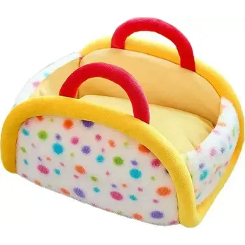 Pelíšek pro kočku TopTechnology Zimní polouzavřený teplý přenosný pelíšek pro kočky, velikost M