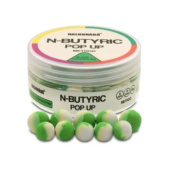 Boilies Haldorádó Pop-Up N-Butyric Method 30g 9+11mm, Kyselina máselná/Česnek