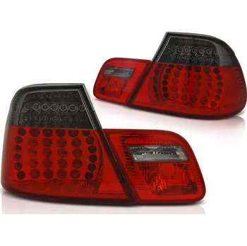 Zadní světlomet LED ZADNÍ SVĚTLA ČERVENÝ KOUŘ pro BMW E46 04.03-06 COUPE