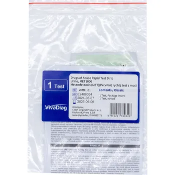 Diagnostický test Pervitin (MET) test - VivaDiag - 1ks