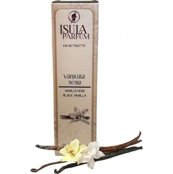 Nestandardní parfém ISULA: Toaletní voda „Černá vanilka“ VANIGLIA NERA (černá) 100ml F582