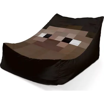 Sedací pytel Sablio Sedací vak Lounge Blocks Obličej - 80 x 95 x 50 cm