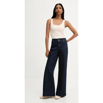 Dámské džíny Džíny Answear.LAB dámské, tmavomodrá barva DLV.71977.TOS 59X, vel. S