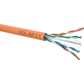 Kabel SOLARIX Instalační kabel Solarix CAT6 UTP LSOHFR B2ca-s1,d1,a1 500m SXKD-6-UTP-LSOHFR-B2ca