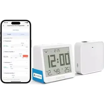 Meross Smart Senzor Teploty a Vlhkosti (MEROSS-MS130-EU-1817)