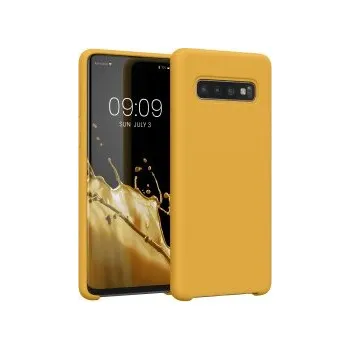 Pouzdro na mobilní telefon Pouzdro pro Samsung Galaxy S10 - žlutá