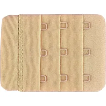 Podprsenka Praktický prodlužovací pásek GORTEKS Bra extender 3-hook BEIGE unisize