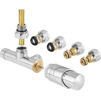 Radiátor ONE-SADA, jednobodový ventil (Z7), Chrom