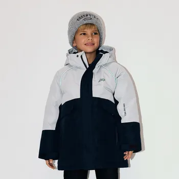 Reserved - Bunda s kapucí - tmavomodrá - 560GU-59X - 560GU-59X-U15